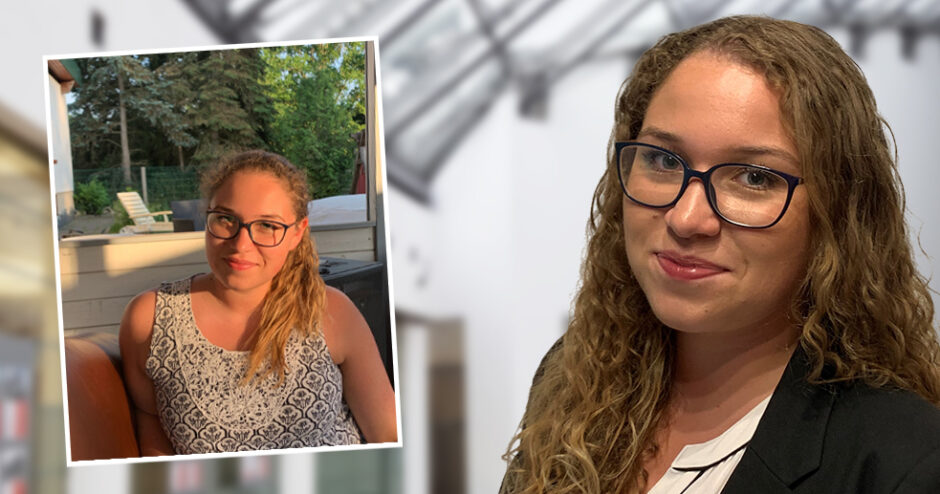 Kim-Josephine Räther über die Ausbildung bei der Sparkasse Südholstein