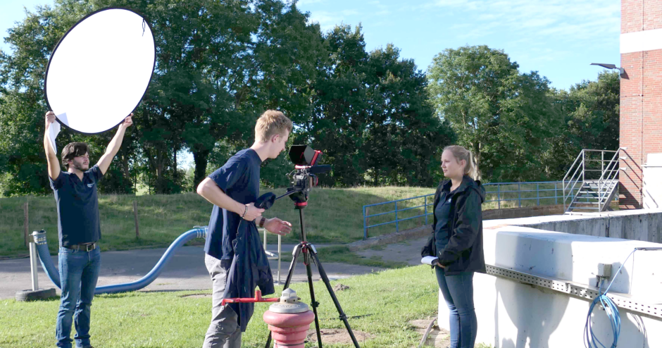 Abwasser-Zweckverband (AZV) jetzt auch digital erlebbar – Stiftung der Sparkasse Südholstein fördert Erklär-Video zur Abwasserreinigung