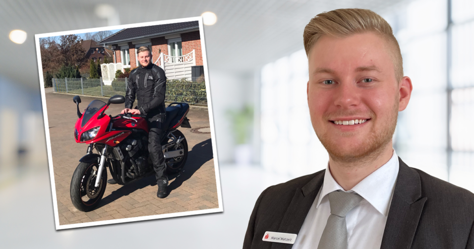 Marcel Matzeit über das duale Studium bei der Sparkasse Südholstein