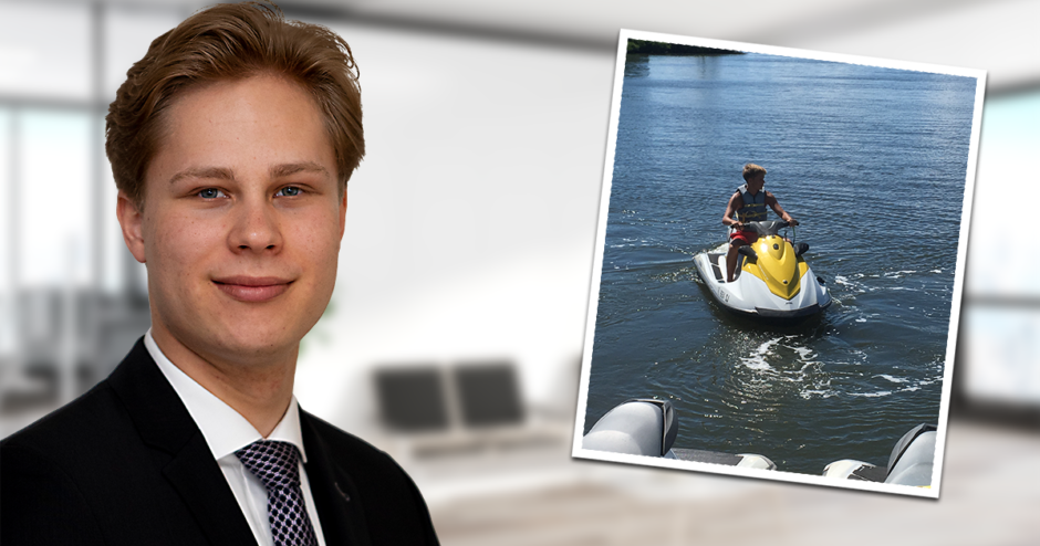 Bjarne Knust über die Ausbildung bei der Sparkasse Südholstein