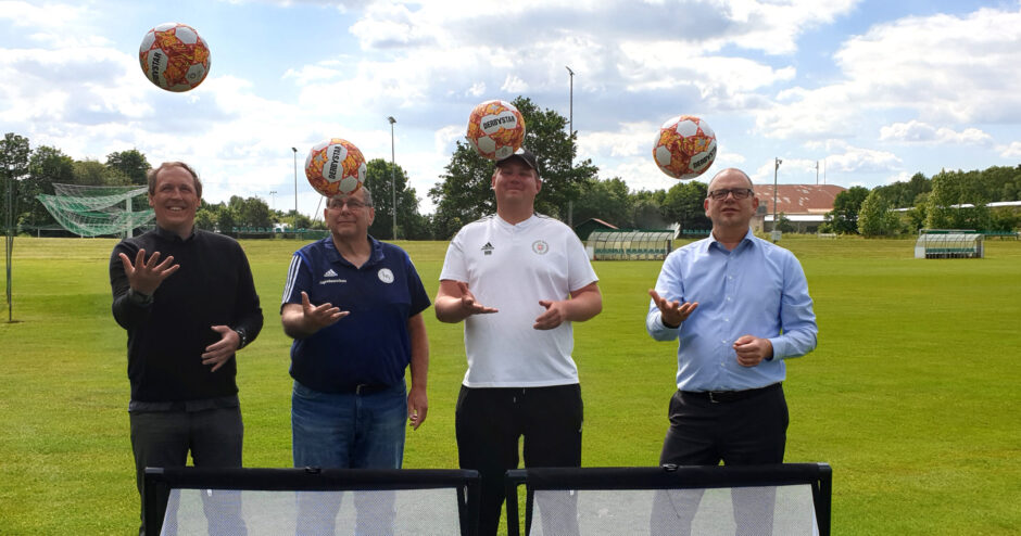 Minitore für Fußballvereine in der Region – Neue Spielformen fördern Spielspaß der Nachwuchskicker
