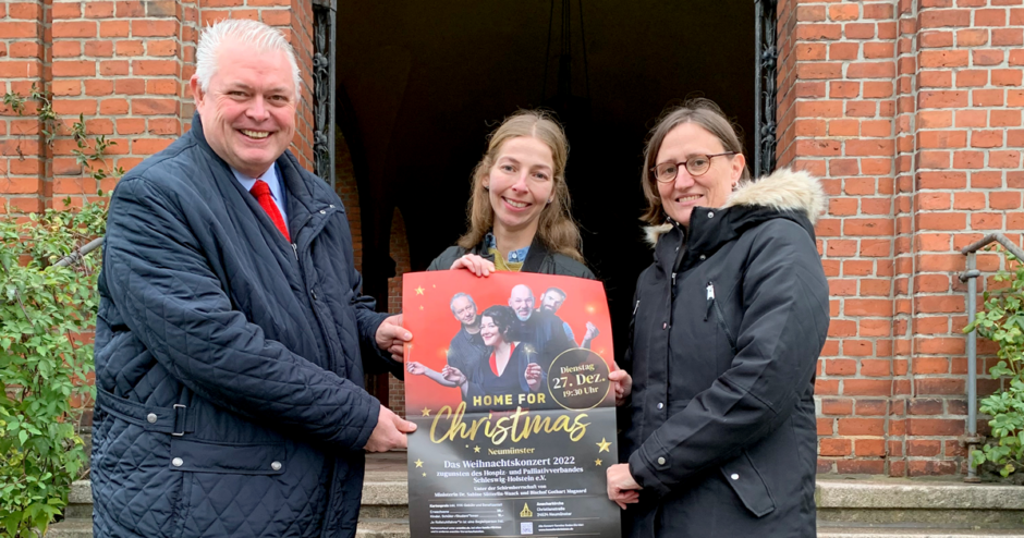 „Home for Christmas“ in Neumünster – Weihnachtskonzert zugunsten der Hospiz- und Palliativarbeit