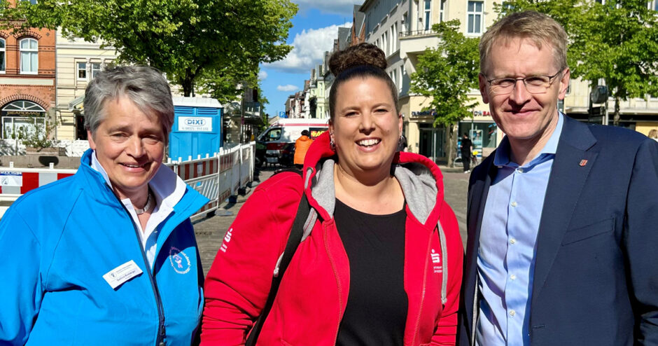 Eröffnung „Platz der Kinderrechte“ in Neumünster