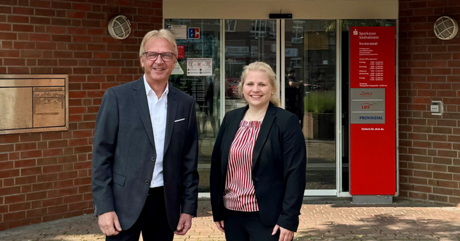 Generationenwechsel: Neue Regionaldirektorin für Firmenkunden in Norderstedt und Kaltenkirchen