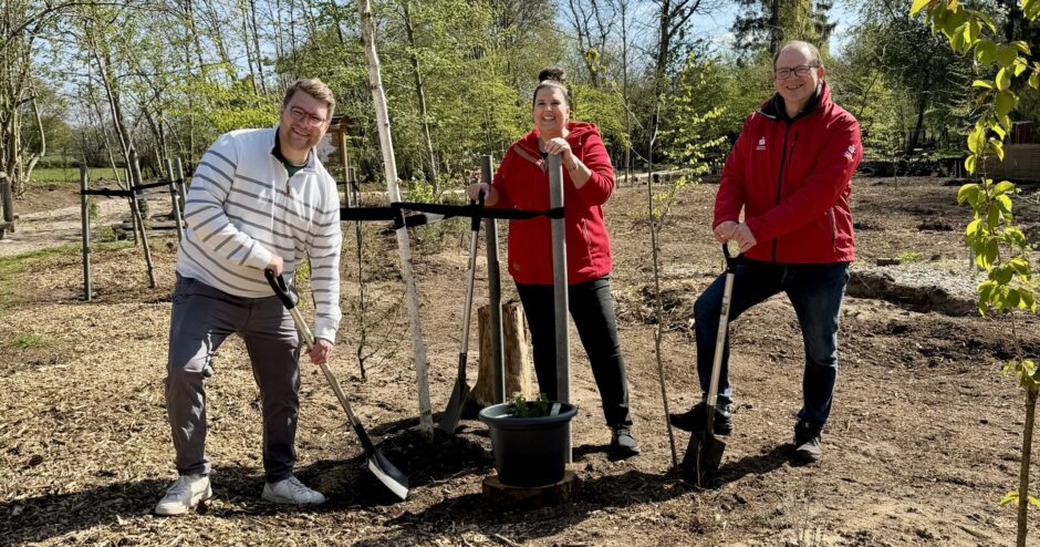 Zukunftsbäume für das Barfussland in Todesfelde